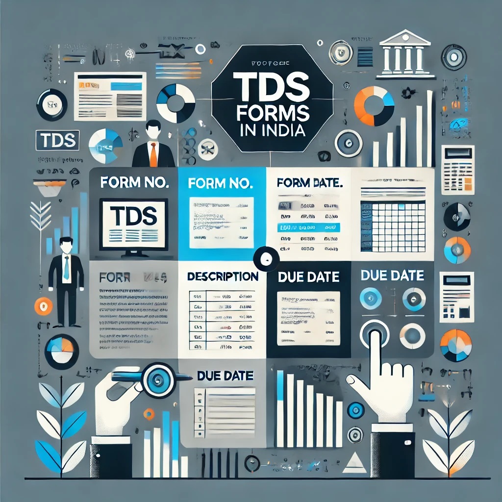 Types of tds forms and due dates