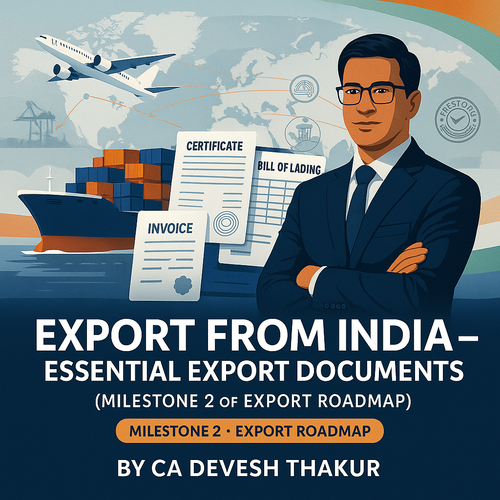 Export from India essential export documents by cadeveshthakur